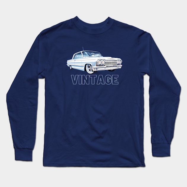 Lowrider Long Sleeve T-Shirt by Wãvy Styles